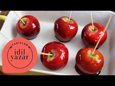 Elma Şekeri Nasıl Yapılır? - İdil Yazar - Yemek Tarifleri - Candied Apple
