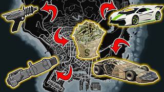 GTA 5 - All New 2026 Secret Rare Cars, Money & Weapon Locations! (Story mode)
