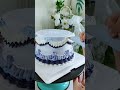 #RetroCake #CakeFringingTutorial #birthday cake #decoration