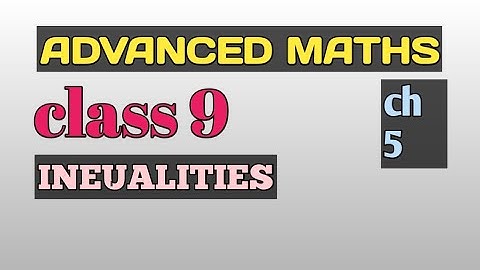 class 9 advanced maths solution ch 5.2