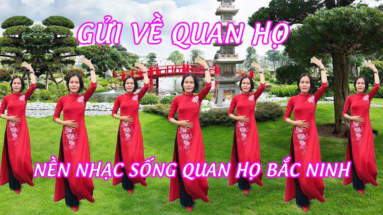 Gửi Về Quan Họ | Vũ Điệu Trên Nền Nhạc Sống Quan Họ Bắc Ninh | Nhóm Nhảy Sắc Màu