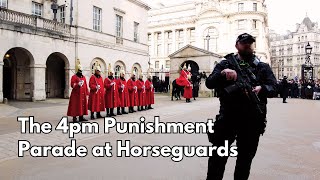 The 4pm Punishment Parade at Horseguards