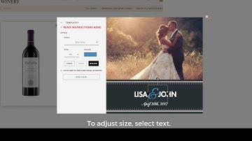 How to personalize your custom wine label (Short) - San Santonio Winery