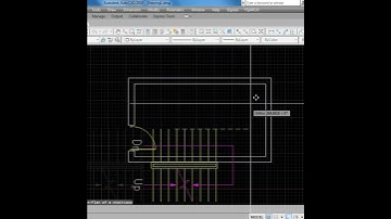 Make automatic staircase plan details Auto CAD