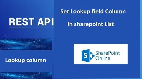 SharePoint Online- set Lookup field Column  using REST API in SharePoint