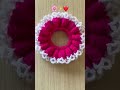 BEAUTIFUL CROCHET RUBBER BAND 😍