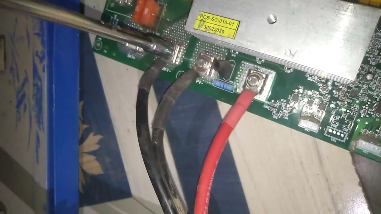 4kva /48v mppt Soler PCU  battery volt to High to