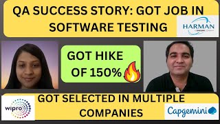 5LPA to 15LPA 🔥7 Offers! A Journey of A Software Tester🔥| QA Success Story| RD Automation Learning