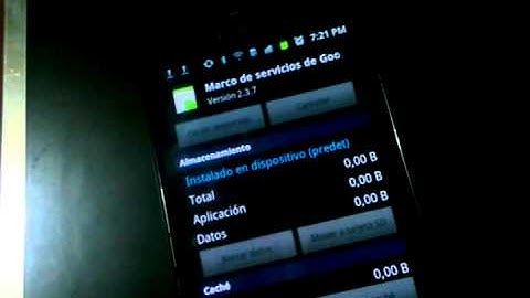 Solución El proceso com.google.gapps se a detenido