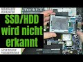 Lenovo ThinkPad T470/T570/P51S/P52S/T480/T580 SSD wird nicht erkannt