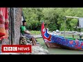 Indonesia alone in a sinking village  bbc news