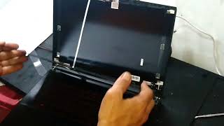 MSI GF63 LCD Back Case Disassembly