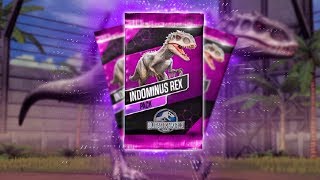 $100 INDOMINUS PACK OPENING! - Jurassic World The Game - (Pack Opening #13 + World Boss Fight) HD