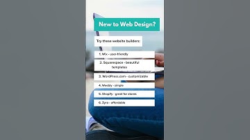 6 Beginner-Friendly Website Builders