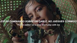 Isabela Merced, Danna Paola - Don't Go (Letra Español + Inglés)