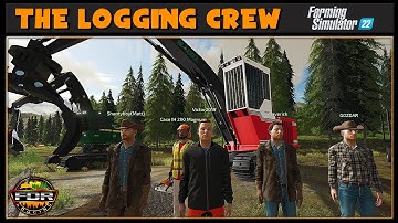 Dual Processors, Long Logging - Logging Crew 36 - Farming Simulator 2022 - FDR Logging