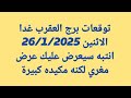 توقعات برج العقرب غدا الاثنين 26 1 2025 انتبه سيعرض عليك عرض مغري لكنه مكيده كبيرة 