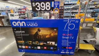 75 inch Vizio 4K TV only $398 at Walmart