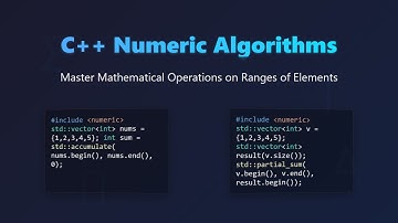 C++ Numeric Algorithms for Beginners: Accumulate, Inner Product, Partial Sum & More!