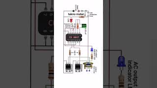 12V to 220V Inverter Circuit | CD4047 + IRFZ44N Powerful DIY Project ⚡ | takno mstar