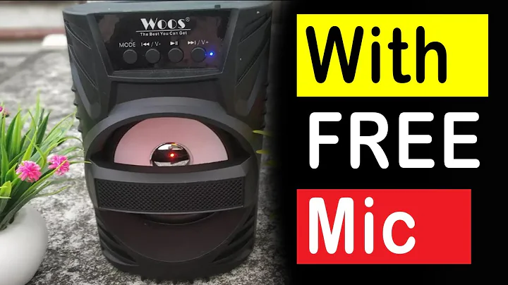 BEST SPEAKER WITH MIC 🎤 UNDER 600 | Bluetooth Speaker Under ₹600 with Free Mic Unboxing & Review