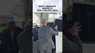 Iran FM Araghchi Arrives In New York Ahead of UNGA General Debate | Iran-U.S. Conflict | N18G