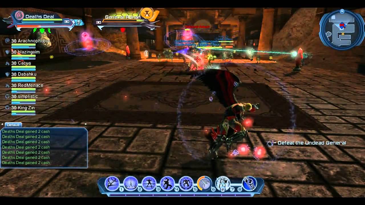 DC Universe Online Khandaq Raid: Death Effect
