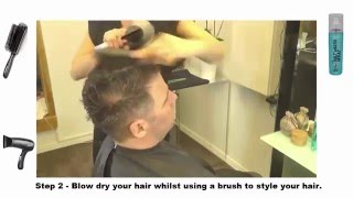 How To Style A Quiff That Lasts All Day - 4 Easy Steps By Dadude Hairstyling Tutorials