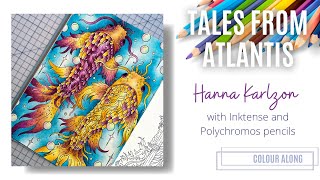 Colour Along | Tales from Atlantis by Hanna Karlzon