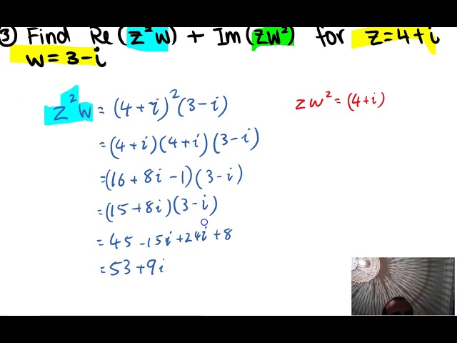 Multiplying complex numbers by each other