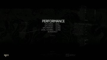 Talos Principle graphics options crash