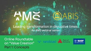 Online Roundtable on "Value Creation" - Part 1: Concepts