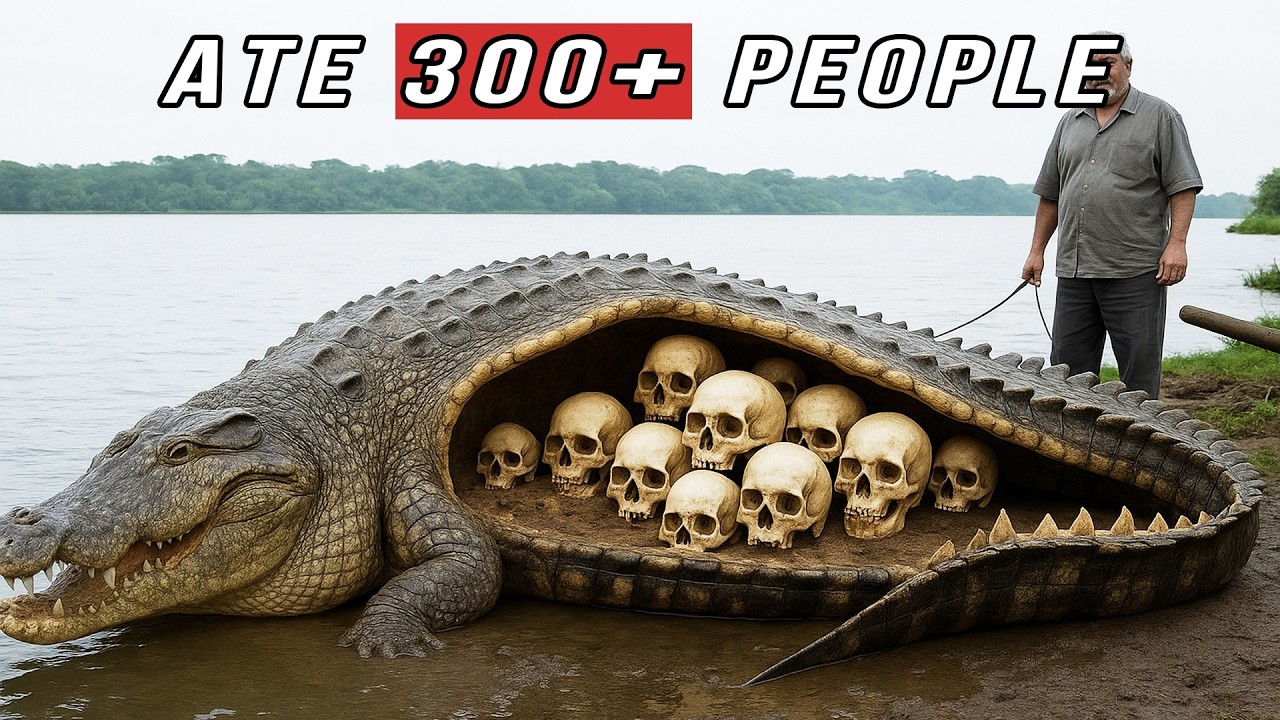 The Deadliest Crocodile in History – You Won’t Believe His Size!