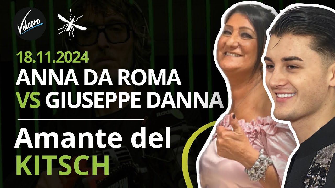 Anna da Roma vs Giuseppe Danna - Amante del kitsch - La Zanzara del 18. ...