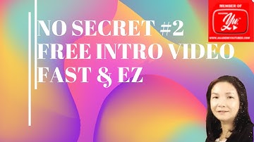 HOW TO MAKE INTRO VIDEO IN A FAST WAY WITH FLIXPRESS Challenge