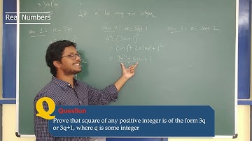 Lec 21 - Square Of Any Positive Integer Is Of The Form 3q Or 3q+1