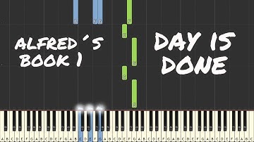 Day is done - Alfred´s Basic Adult All in One Piano Course - Book 1 - p. 43