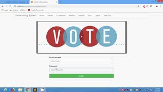 Online Voting System using PHP+SQL in urdu tutorials 014