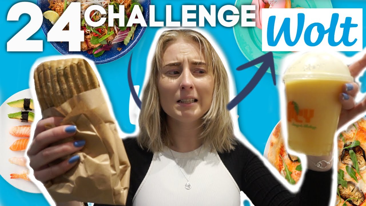 JEG SPISER KUN MAD FRA WOLT I 24 TIMER.