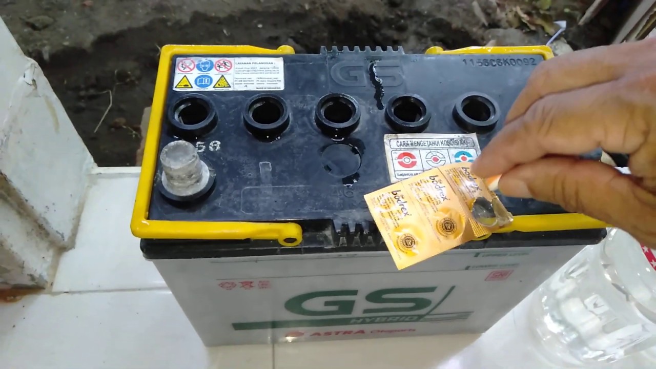 Cara memperbaiki baterai Mobil yang soak, hasilnya Gagal !!