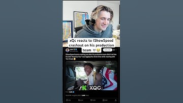 xQc reacts to IShowSpeed CRASHOUT On Production Team 😭 #xqc #ishowspeed #production