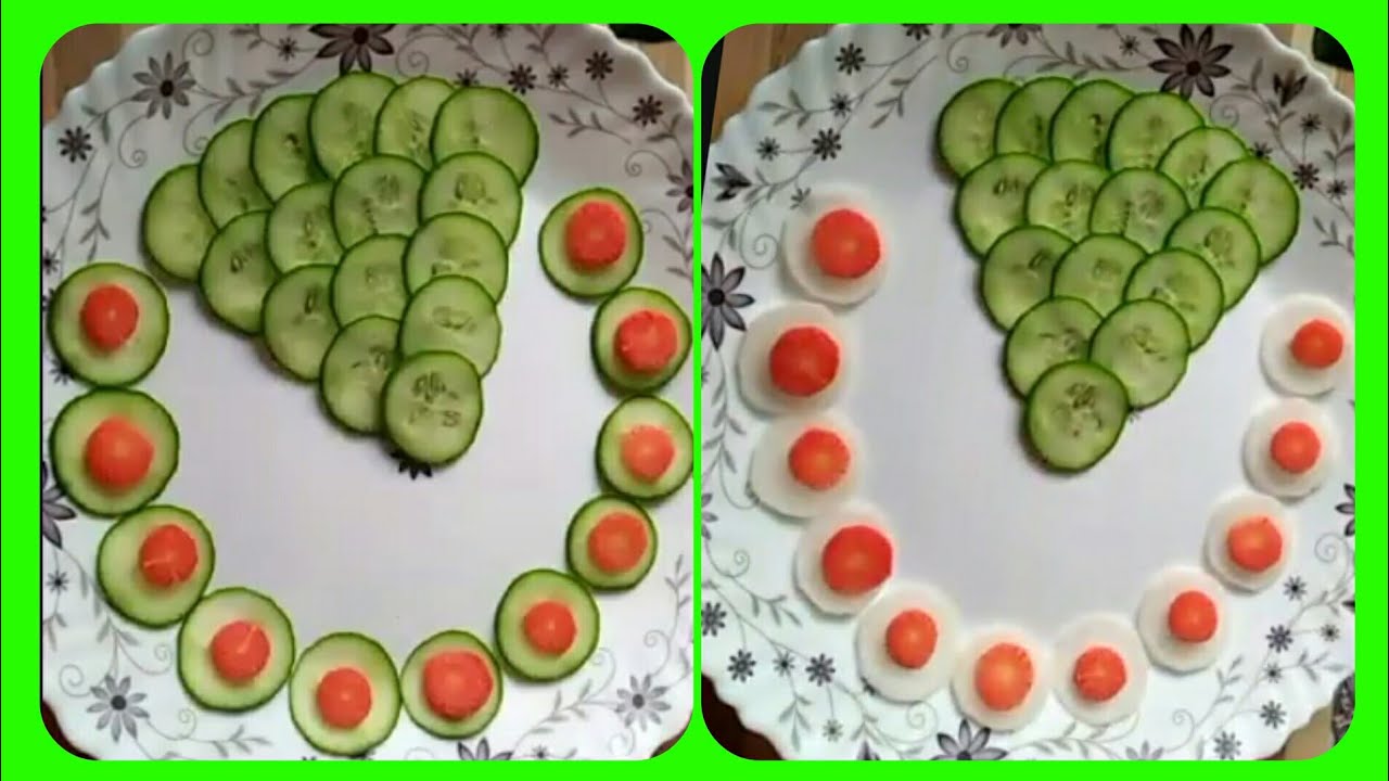 salad decoration ideas salad decoration simple food decoration