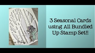 3 Seasons Using One Stamp Set!