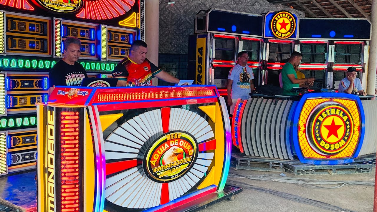 TESTE DA MEGA ÁGUIA DE OURO ao Lado da Estrela do Som