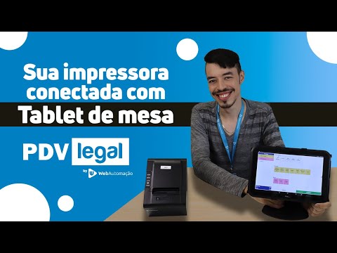 Apresentação PDV Legal em Tablets de Mesa