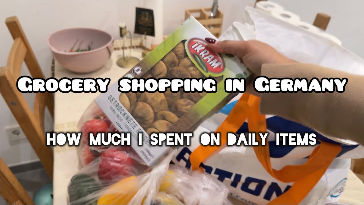Grocery shopping in Germany Berlin | What I bought in Grocery #viral 