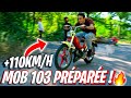 Une mobylette survitamine monte  110kmh en kit 70cc 