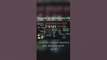 bespoke synth sessions v10 short #synth #electronicmusic #bespokesynth #modularsynth