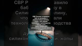 ✨ СВР России отправило баб на разведку в Силиконовую долину, чтобы они украли технологии про...