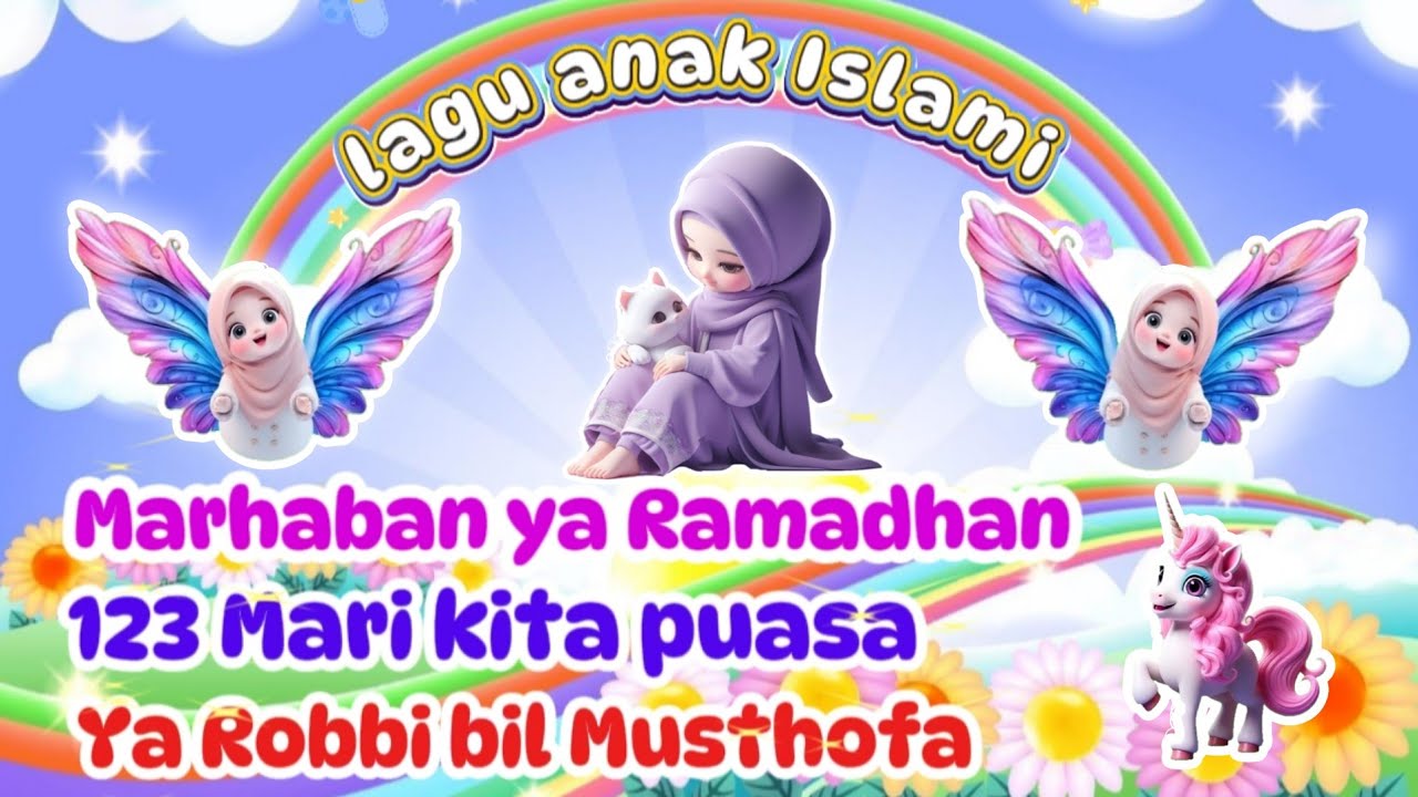 kumpulan LAGU ANAK ISLAMI (  marhaban ya Ramadhan, ramadhan tiba, ya Robbi bil Musthofa,  ) 